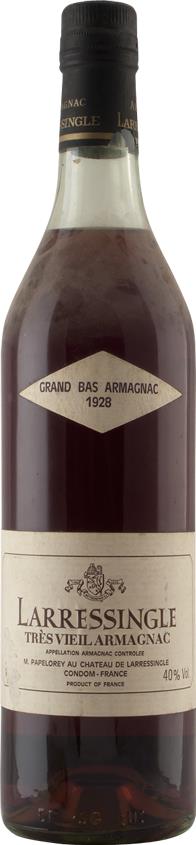 Armagnac 1928 Larressingle Très Vieil (1x70cl) - Rue Pinard Europe