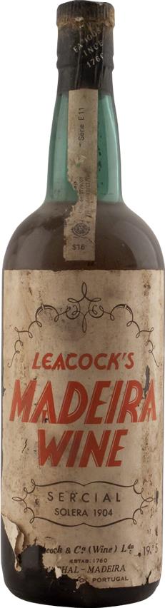 Madeira 1904 Leacock's Solera (1x75cl) - Rue Pinard Europe