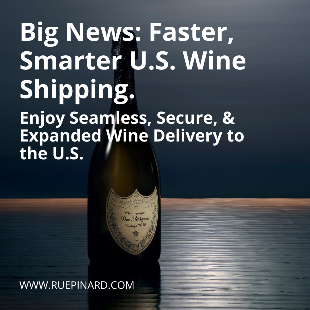 🚀 Big News: Faster, Smarter U.S. Wine Shipping with Rue Pinard! 🚀