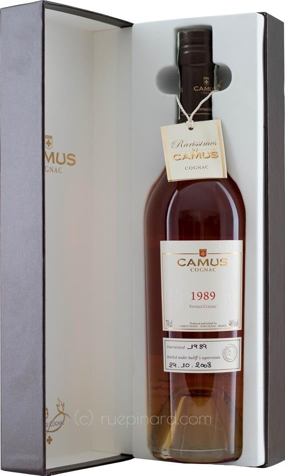 Camus Hors d'Age Cognac 1989 Vintage - Rue Pinard