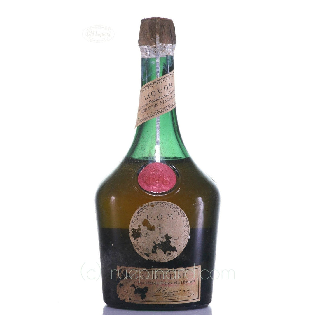 Benedictine D.O.M Reservée a l'Armée Allemande NV Glassbutton - Rue Pinard