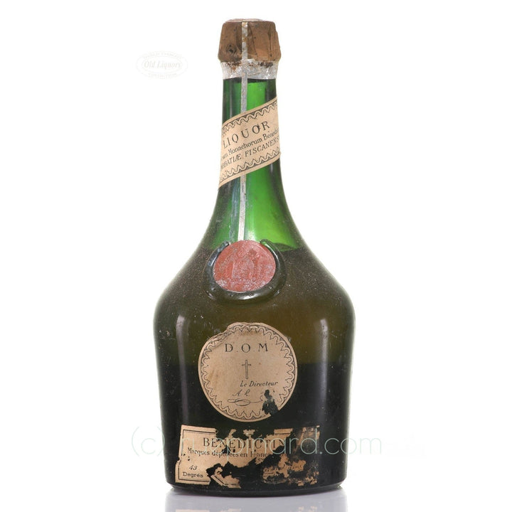 Benedictine D.O.M Reservée a l'Armée Allemande NV Glassbutton - Rue Pinard