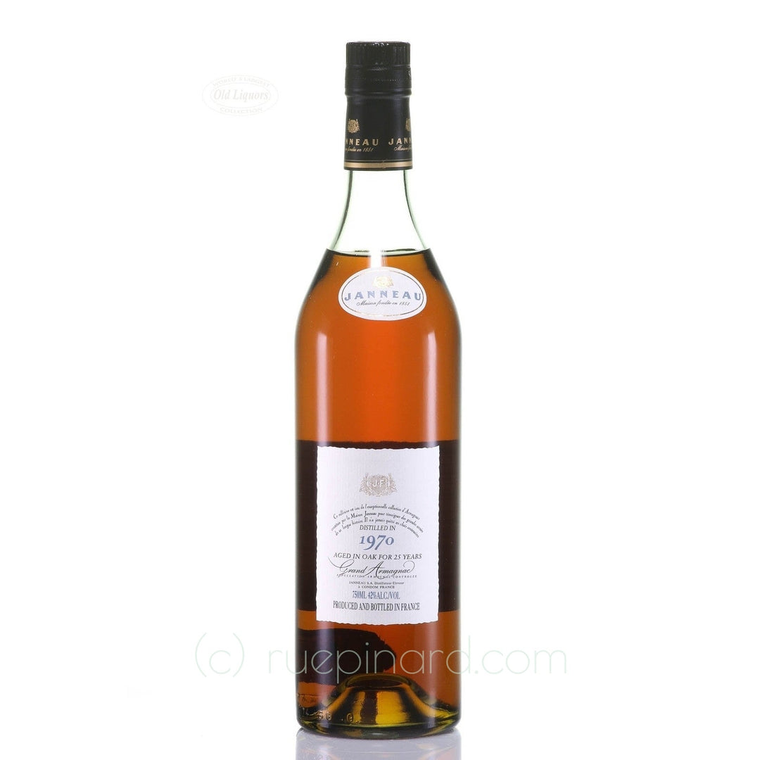 Armagnac 1970 Janneau Fils Cie SKU 7095