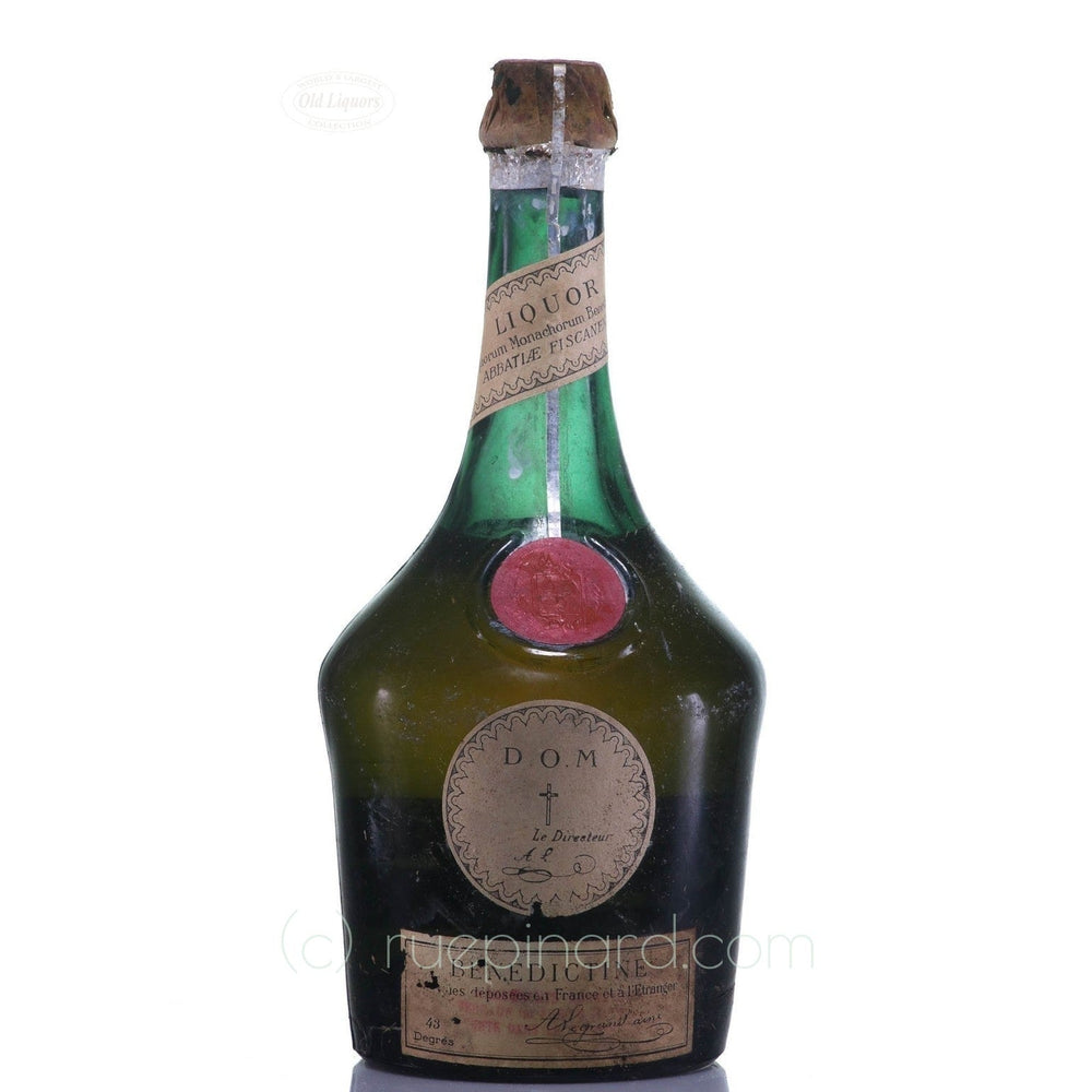 Benedictine D.O.M. Réservée a l'Armée Allemande NV Liqueur - Rue Pinard