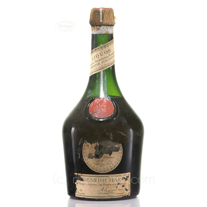 Benedictine D.O.M Reservée a l'Armée Allemande NV Glassbutton - Rue Pinard