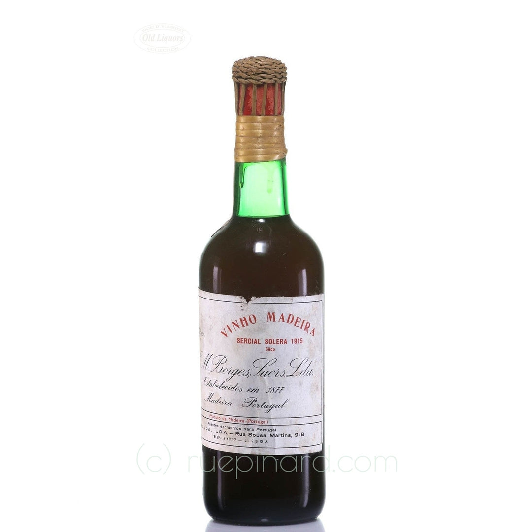 Madeira 1915 Borges Solera Sercial SKU 9121