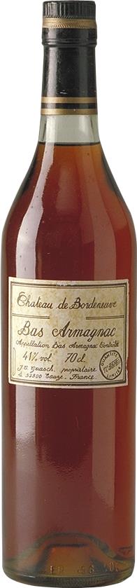 Château de Bordeneuve Bas-Armagnac NV Limited Release - Bottle No. 369