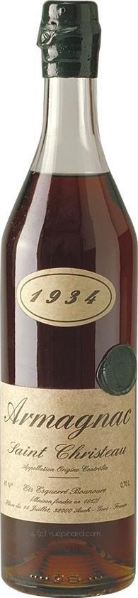 1934 Saint Christeau Armagnac, Esquerré Bounoure Vineyard - Rue Pinard