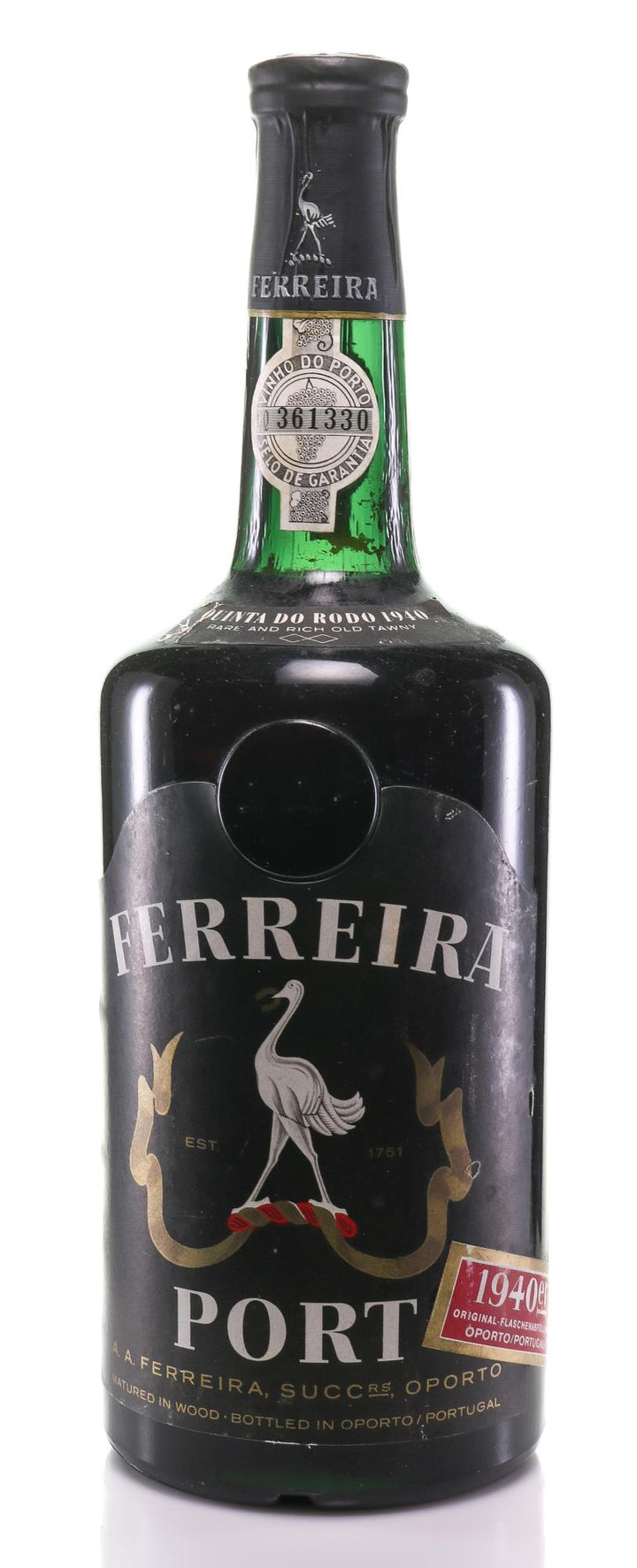 Ferreira A.A. Quinta do Rodo 1940 Tawny Port