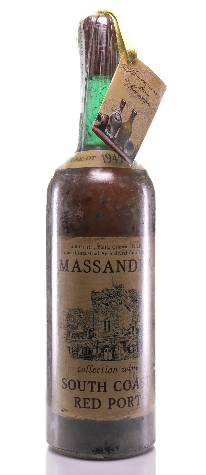 1945 Massandra Red Port from Crimea