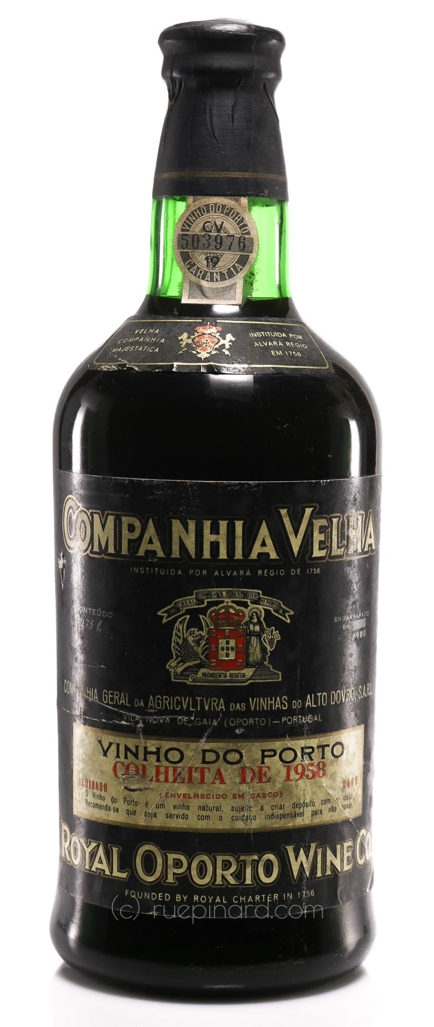 Royal Oporto 1958 Colheita Port, Bottled 1980 - Rue Pinard