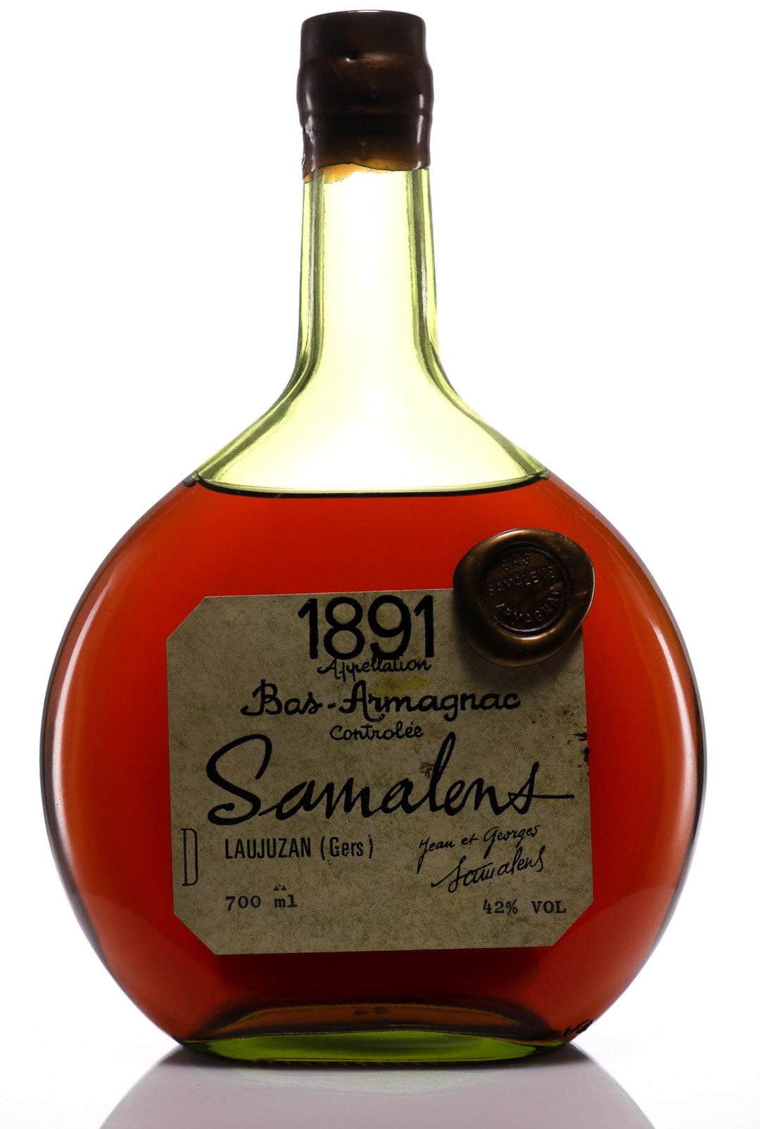 Samalens 1891 Bas Armagnac Waxbutton