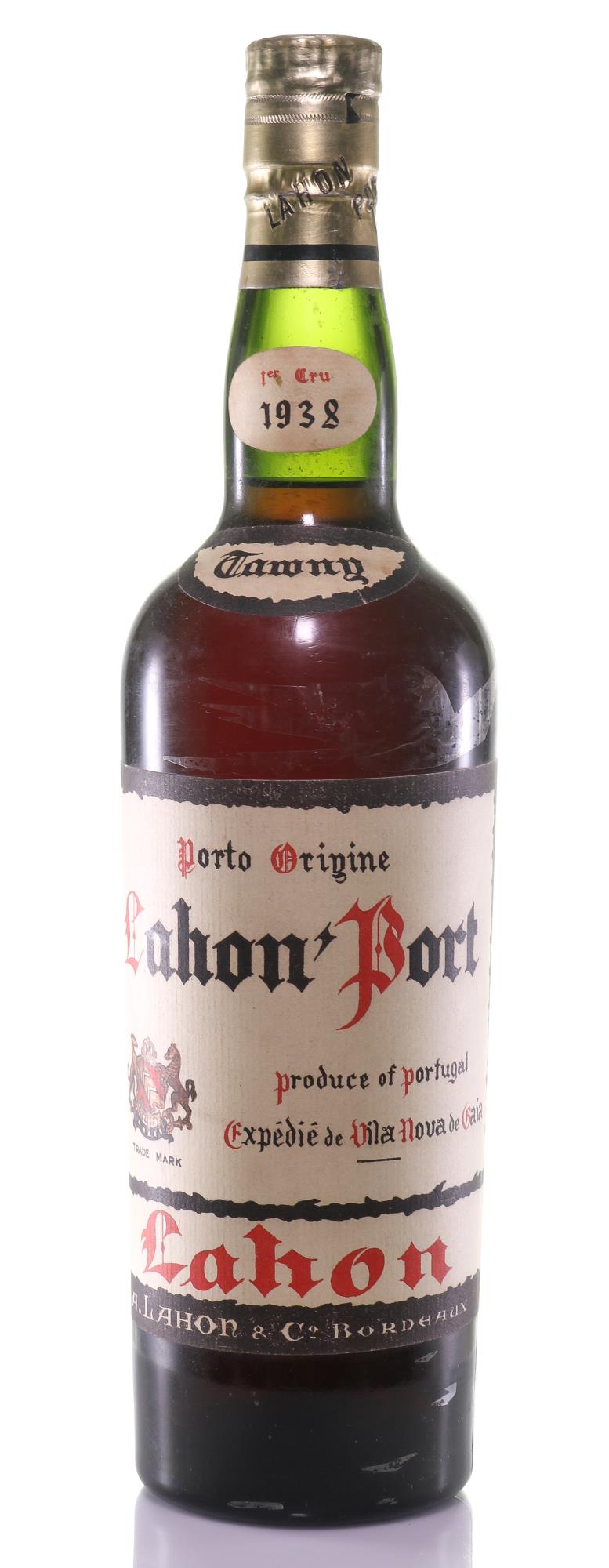 Lahon A. Premier Cru 1938 Tawny Port