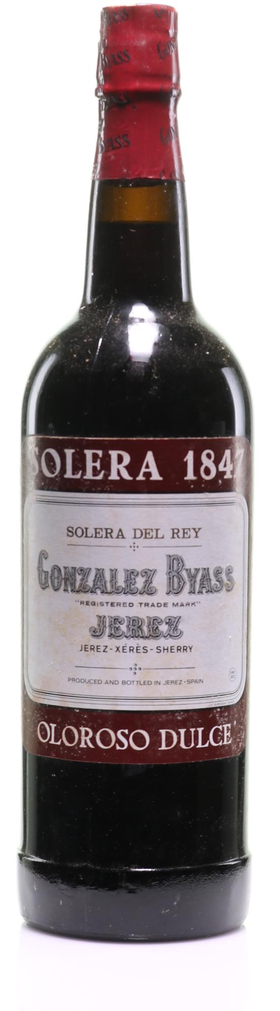 Gonzalez Byass Solera Del Rey Sherry 1847