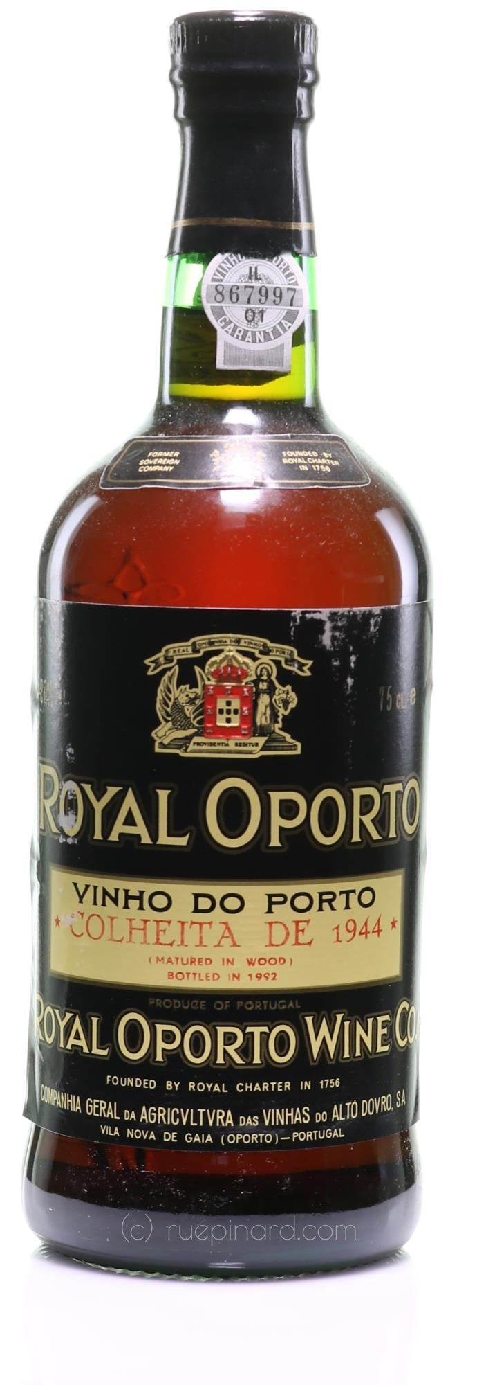 Royal Oporto 1944 Colheita Port, Portugal - Rue Pinard