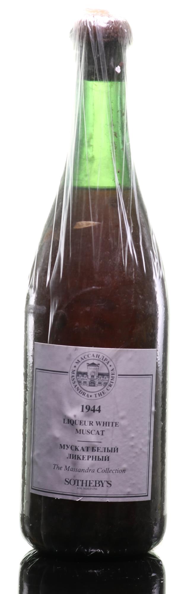 1940 Massandra Liqueur White Muscat - Rare Vintage