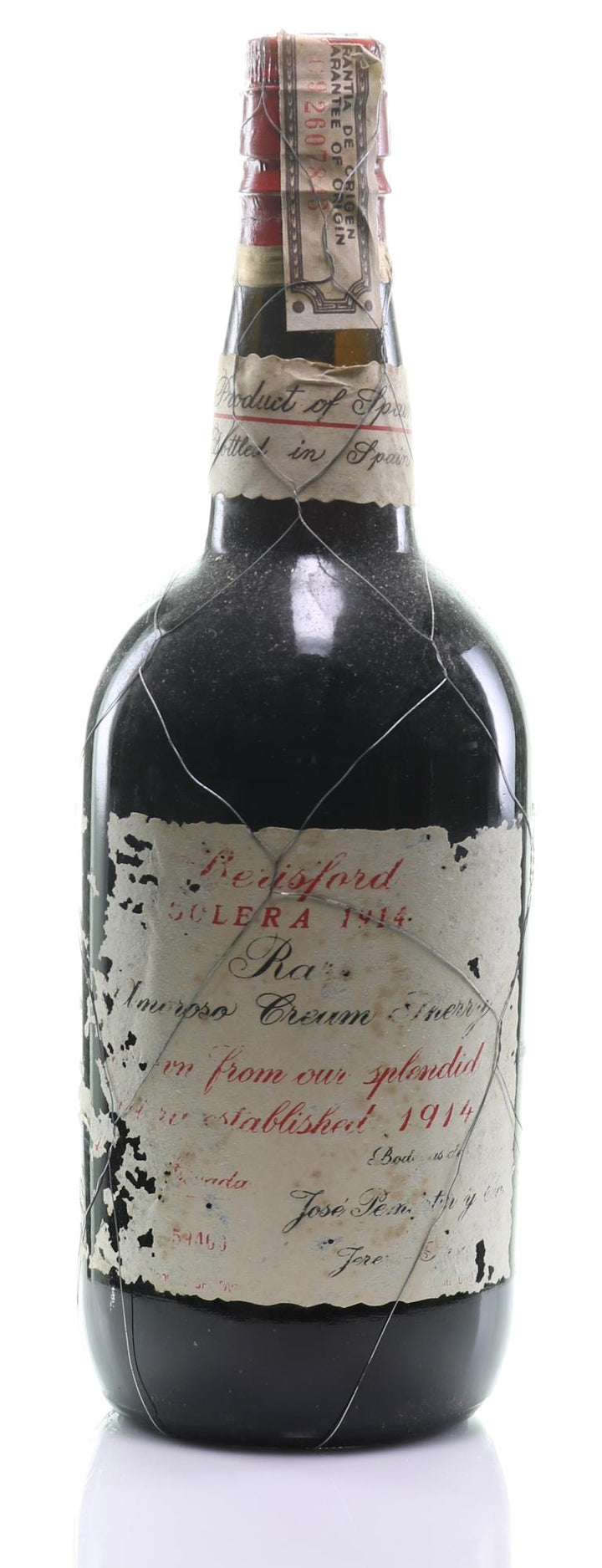 1914 Berisford Amoroso Cream Sherry Reserva Privada