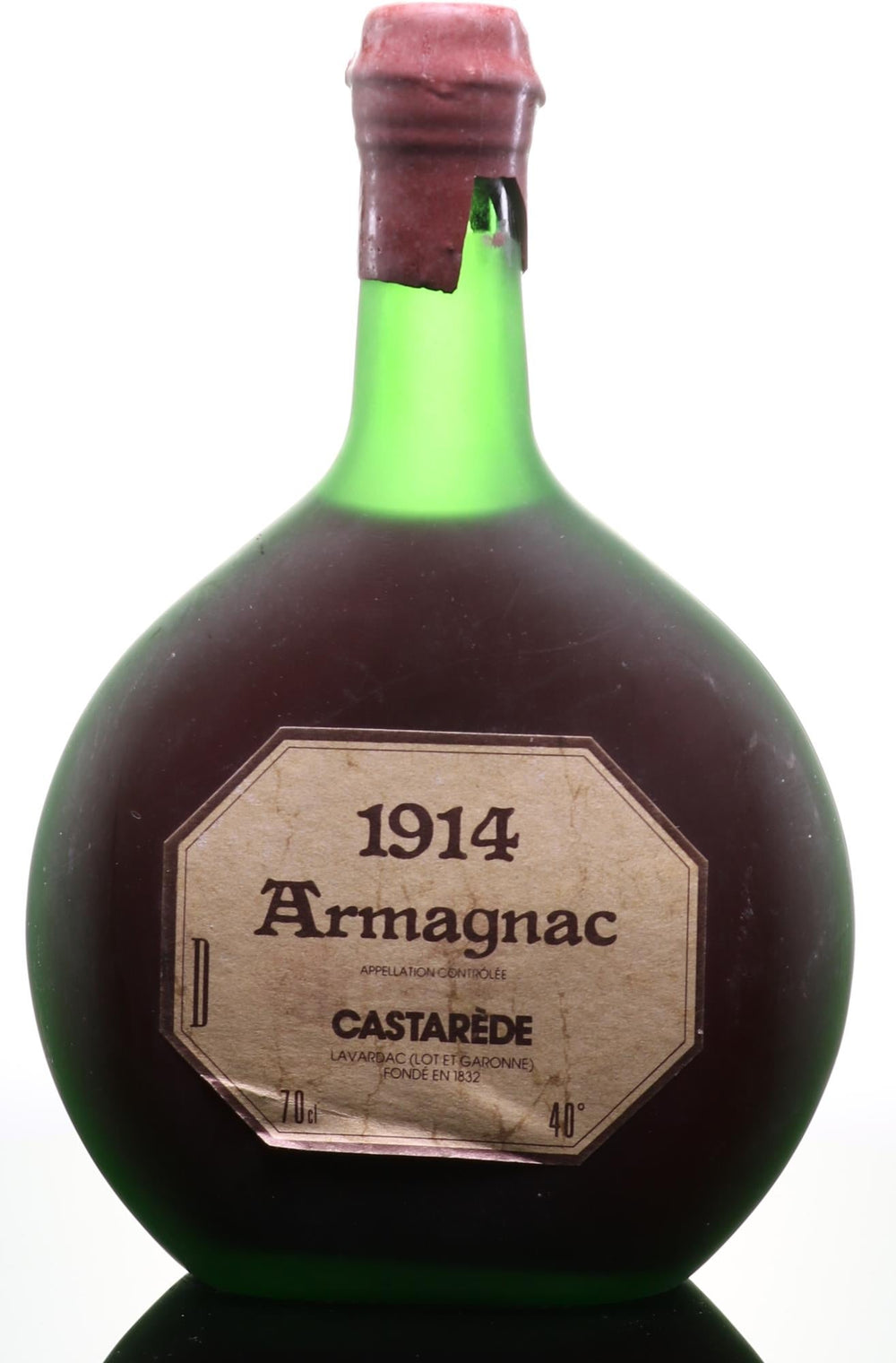 Armagnac 1914 Castarède   (1x70cl) - Rue Pinard Europe