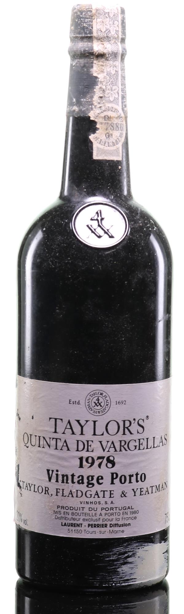 Taylor Fladgate 1978 Quinta de Vargellas Port