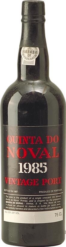 1985 Quinta do Noval Vintage Port - Bottled 1987