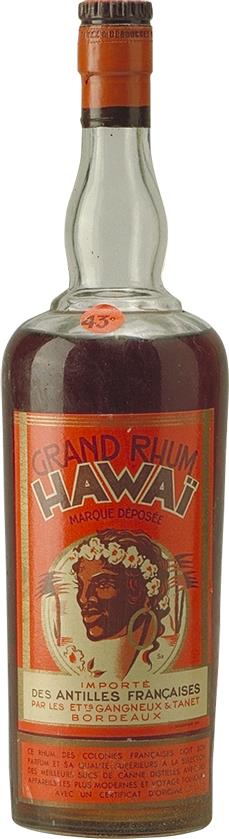 Vieux Hawai Rum 1920 - Rare French Colony Vintage Rum