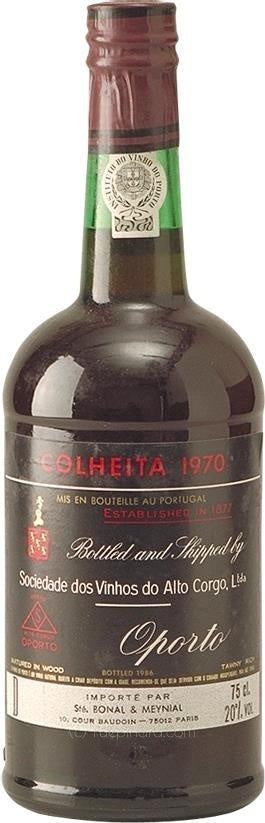 1970 Colheita Port - Sociedade Vinhos Alto Corgo, 16yr Aged - Rue Pinard