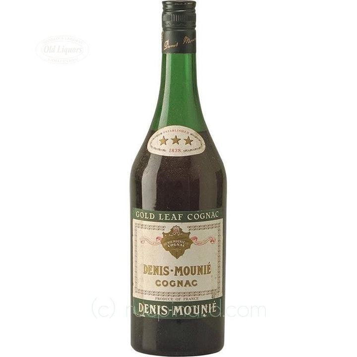 Denis-Mounié Gold Leaf Cognac 1980s Three Stars Designation - Rue Pinard