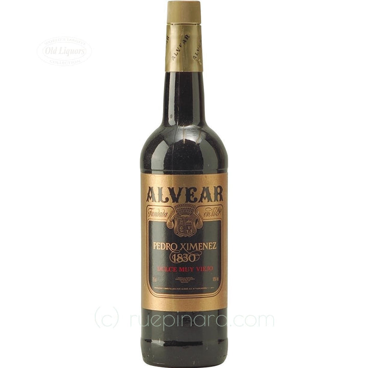 Alvear Pedro Ximenez Sherry Vintage 1830