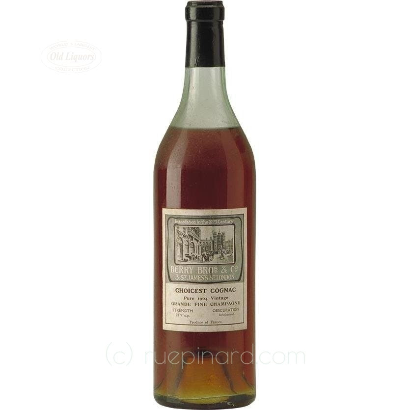 Cognac 1904 Berry Brothers Rudd SKU 4679