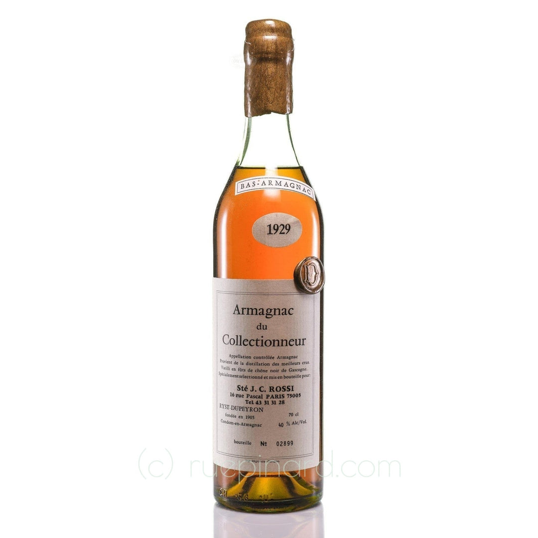 Armagnac 1929 Ryst Dupeyron SKU 12270