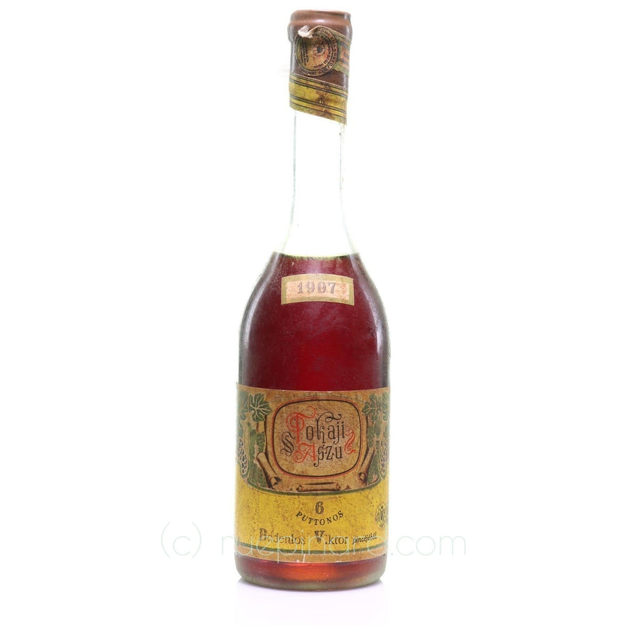 Dessert Wine 1907 Tokaji Aszu SKU 13479