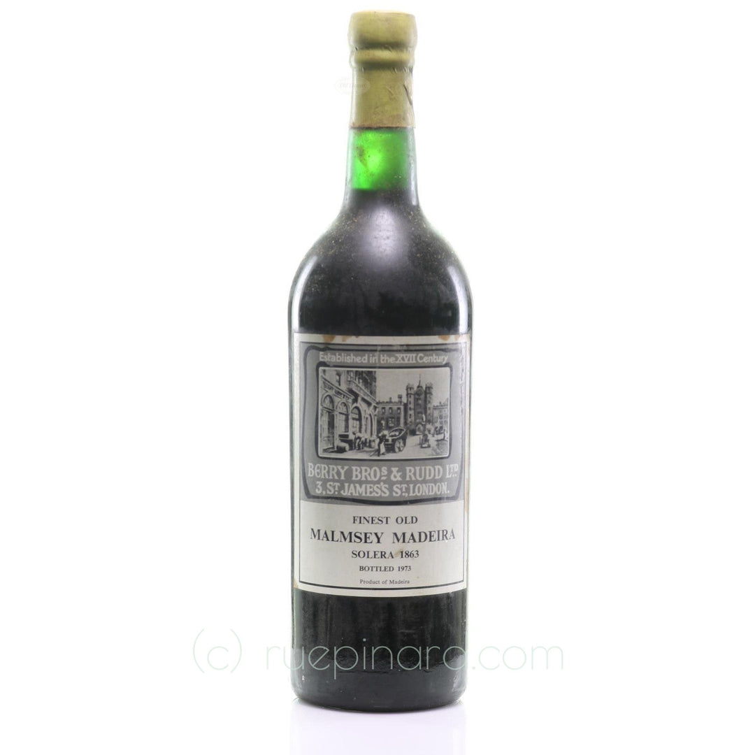 Madeira 1863 Malmsey Berry Brothers Rudd SKU 13380