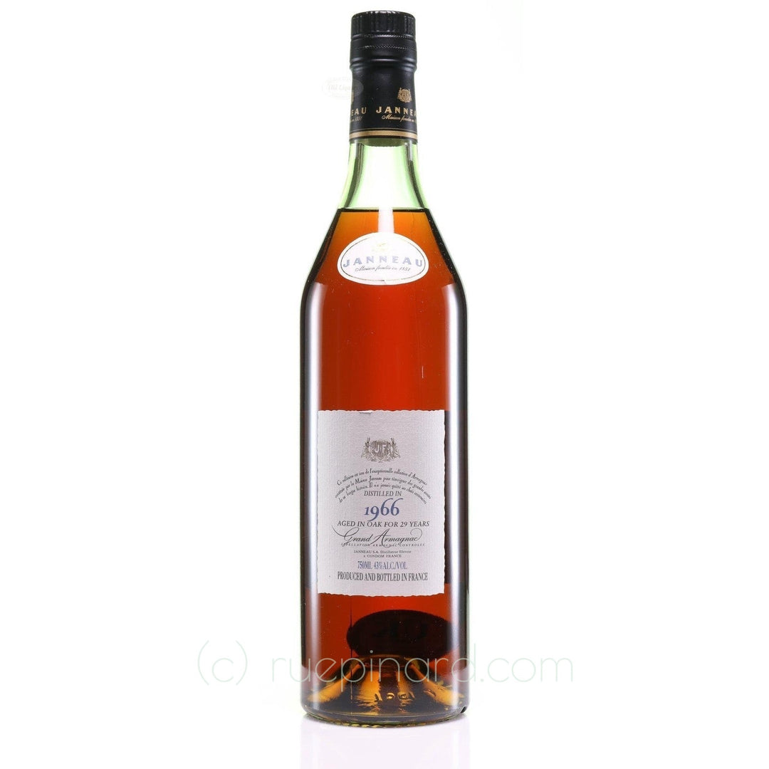 Armagnac 1966 Janneau Fils Cie SKU 9860