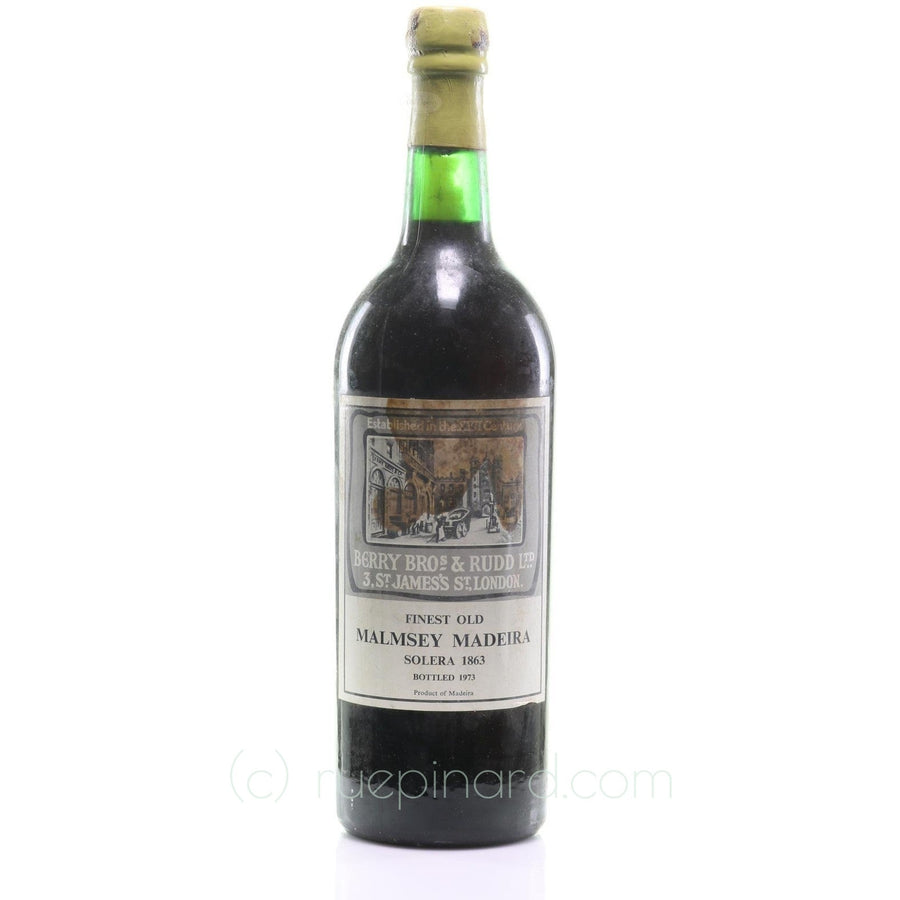 Madeira 1863 Malmsey Berry Brothers Rudd SKU 13379