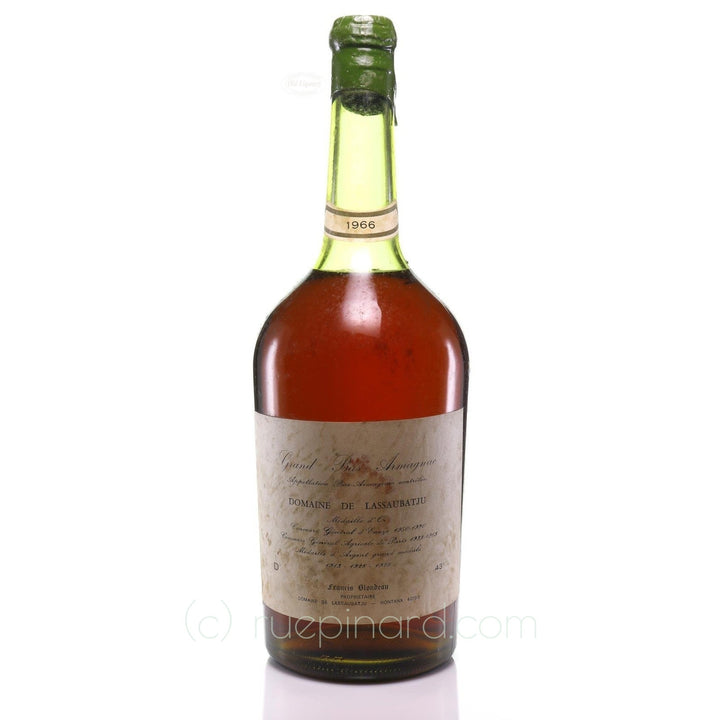 Armagnac 1966 Domaine Lassaubatju SKU 9410