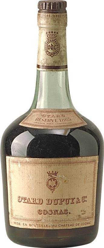 1865 Otard Dupuy & Co Réserve Cognac Grande Fine Champagne Region - Rue Pinard