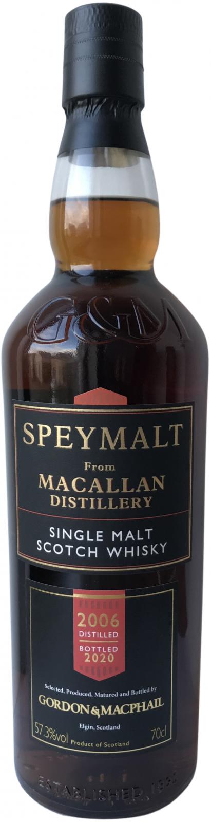 2006 Gordon & MacPhail Speymalt Macallan Single Malt Scotch Whisky