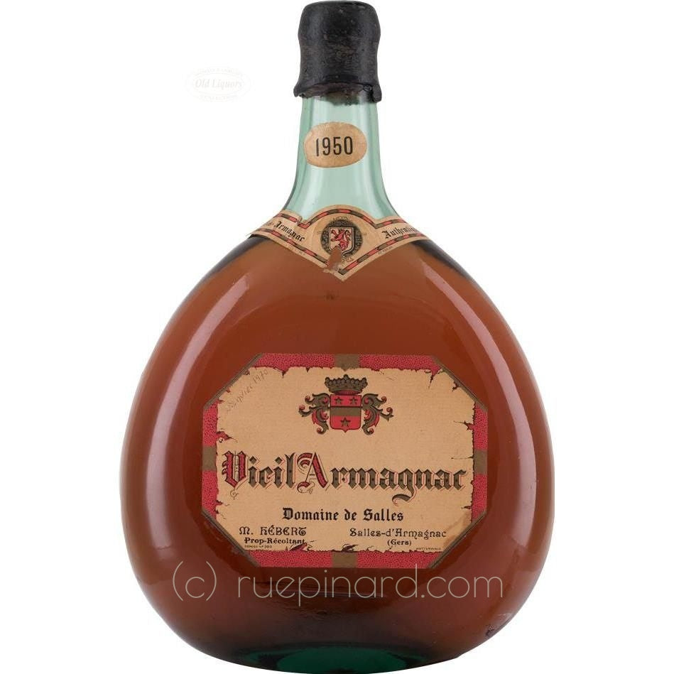 Armagnac 1950 Domaine Salles SKU 5982