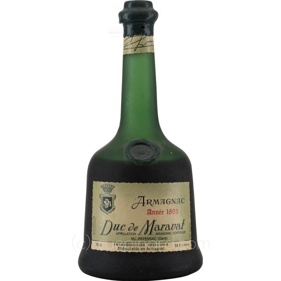 Armagnac 1893 Duc Maravat SKU 6036