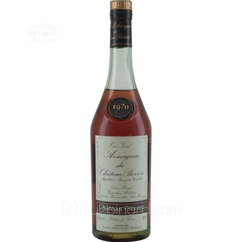 Armagnac 1970 Chateau Pierron SKU 5587