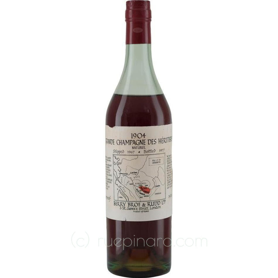 Cognac 1904 Berry Brothers Rudd Ltd SKU 5739