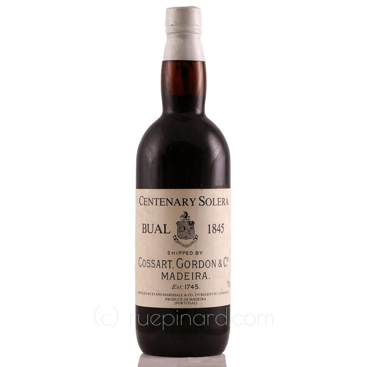 Madeira 1845 Cossart Gordon Centerary Bual Solera SKU 12344