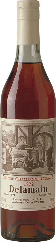 Delamain Grande Champagne Cognac 1972 - Eldridge Pope, Bottled '95