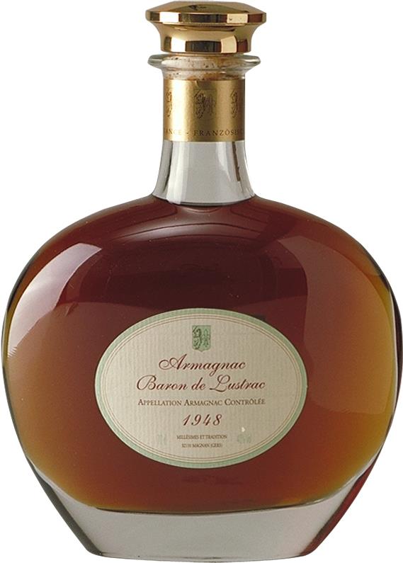 1948 Baron de Lustrac Armagnac Carafe