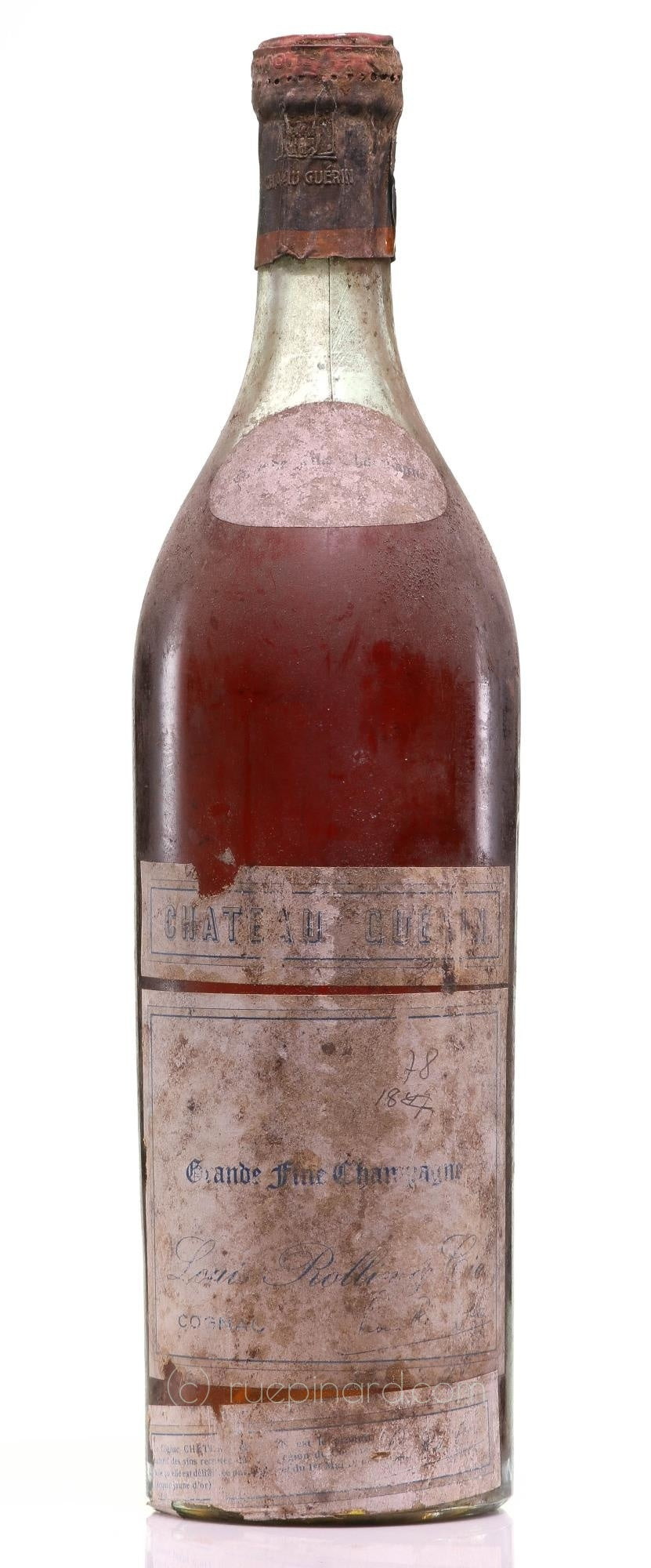 1878 Château Guerin V.S.O.P Cognac - Rue Pinard