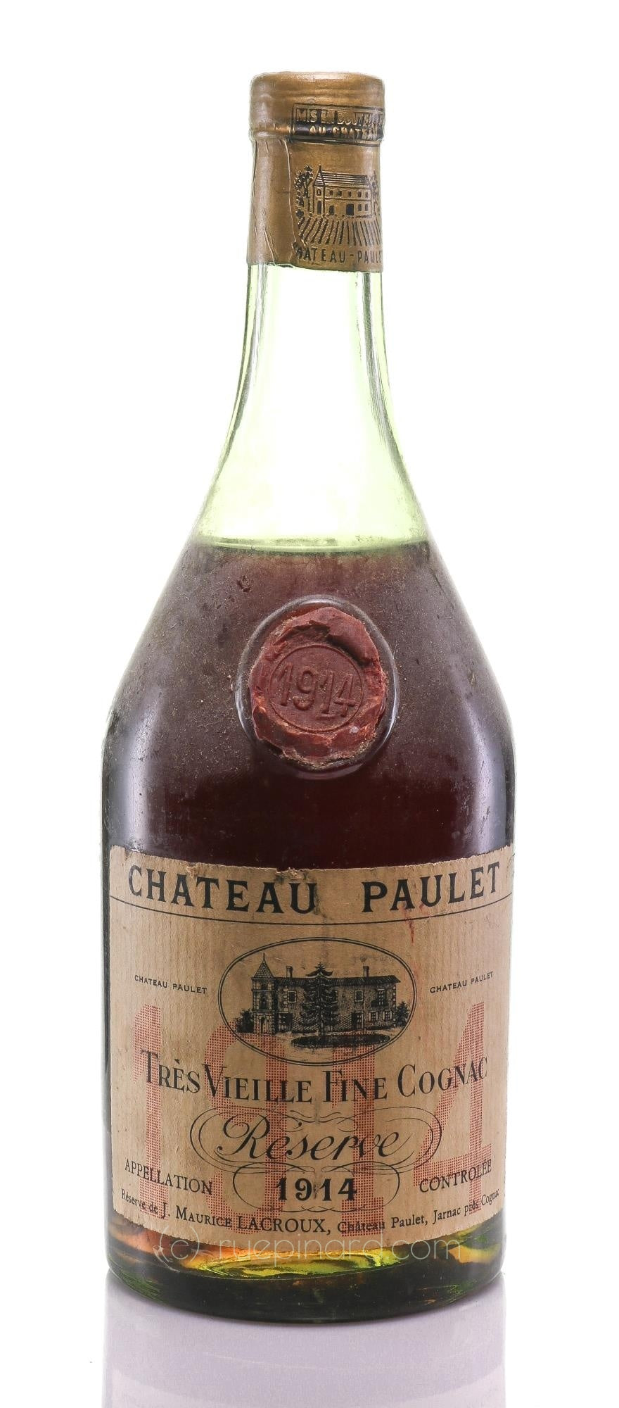 Château Paulet 1914 Fine Champagne Cognac - Rue Pinard