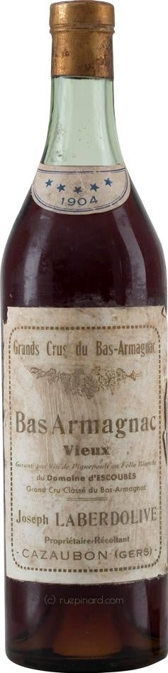 Laberdolive Armagnac 1904 Vieux from Domaines des Excoubés, Bas-Armagnac - Rue Pinard