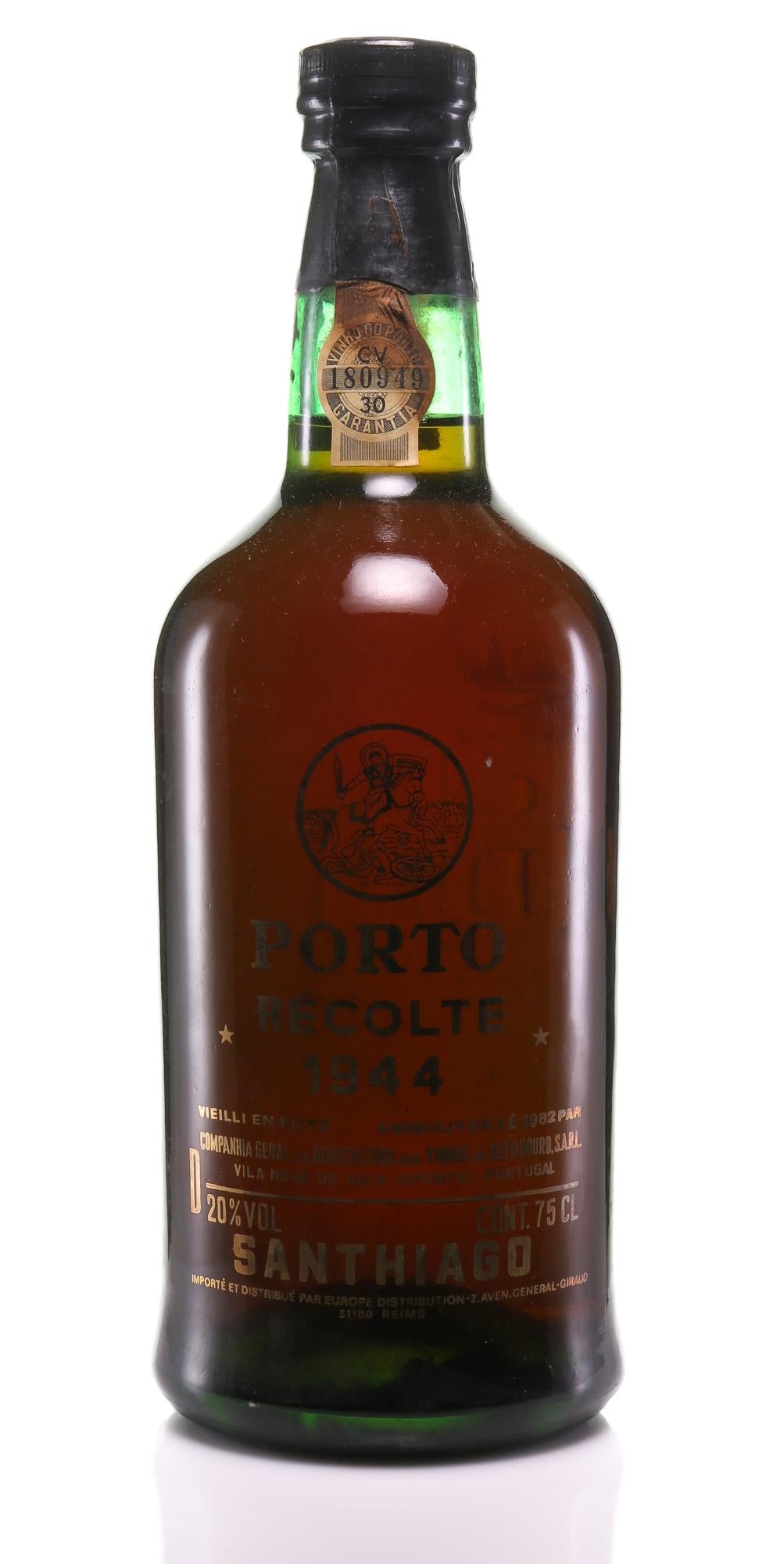 Santhiago Port 1944 Alto Douro - Matured-in-Wood Port