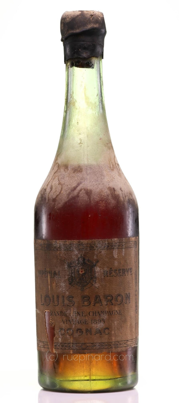 Louis Baron Impérial Réserve Cognac 1893, Grande Fine Champagne (Region) - Rue Pinard