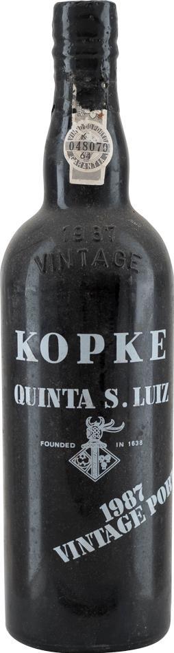 Kopke 1987 Quinta Sao Luiz Vintage Port